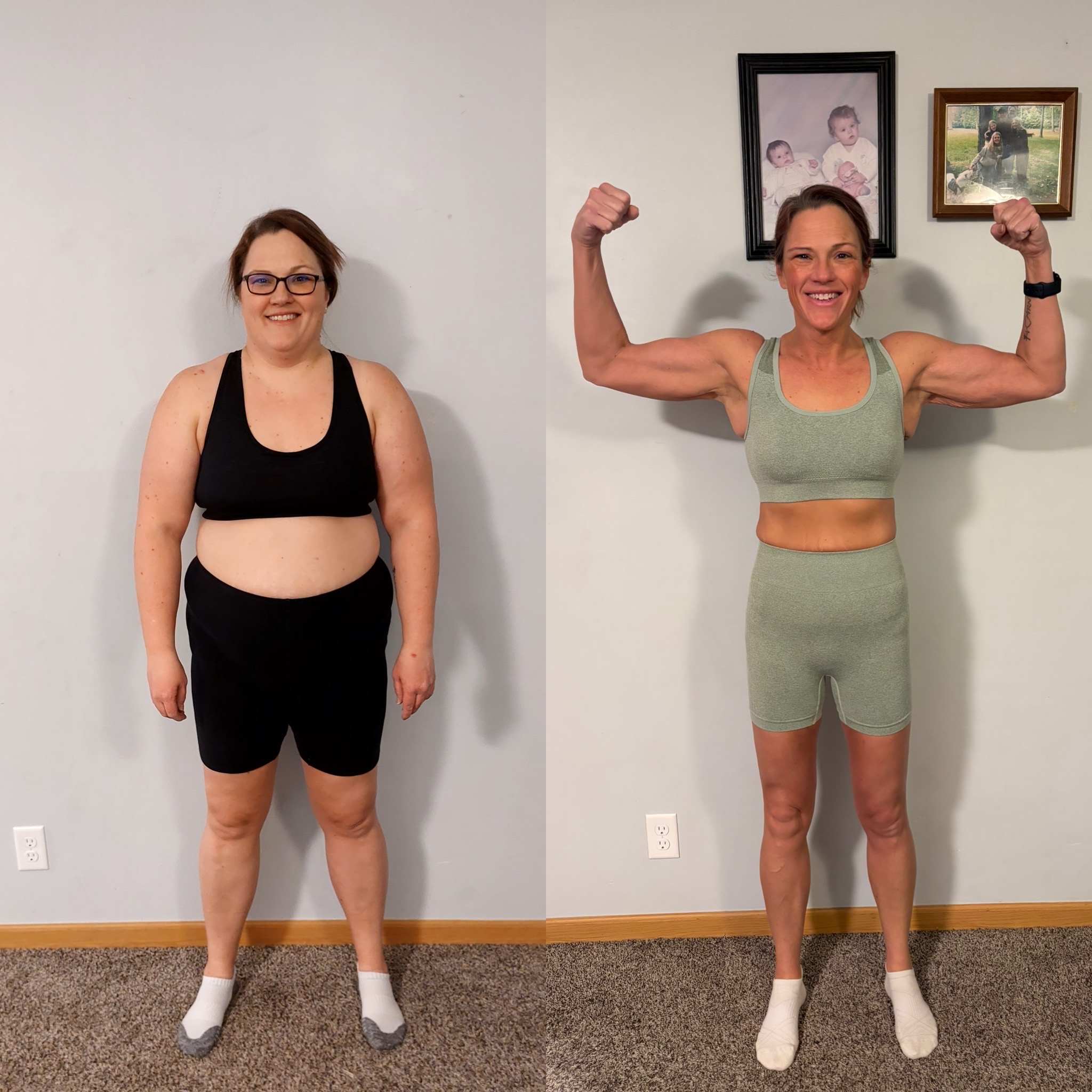 MPL client front-view before and after transformation